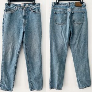 Vintage Calvin Klein High Rise Stonewash Mom Jeans Straight Leg